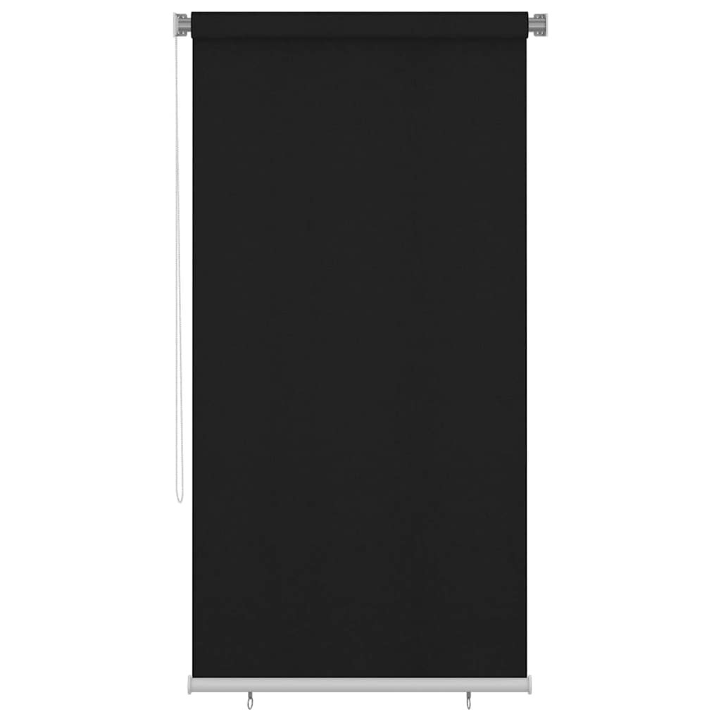 Außenrollo 125 (B)x230 (H) cm Schwarz
