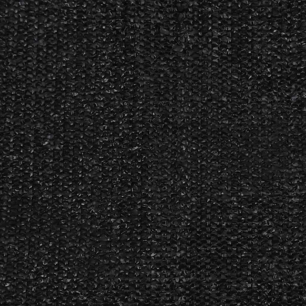 Außenrollo 120x230 cm Schwarz