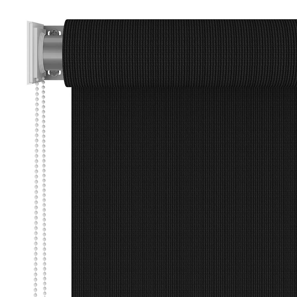 Außenrollo 165 (B) x 230 (H) cm Schwarz