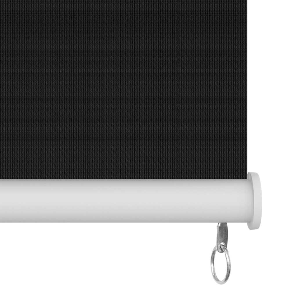 Außenrollo 165 (B) x 230 (H) cm Schwarz