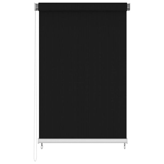 Außenrollo 180x230 cm Schwarz