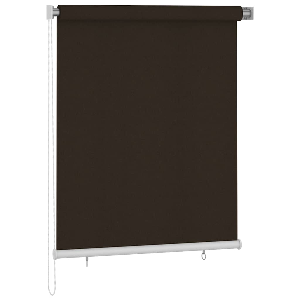 Außenrollo 125 (B)x140 (H) cm Braun