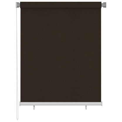Außenrollo 125 (B)x140 (H) cm Braun