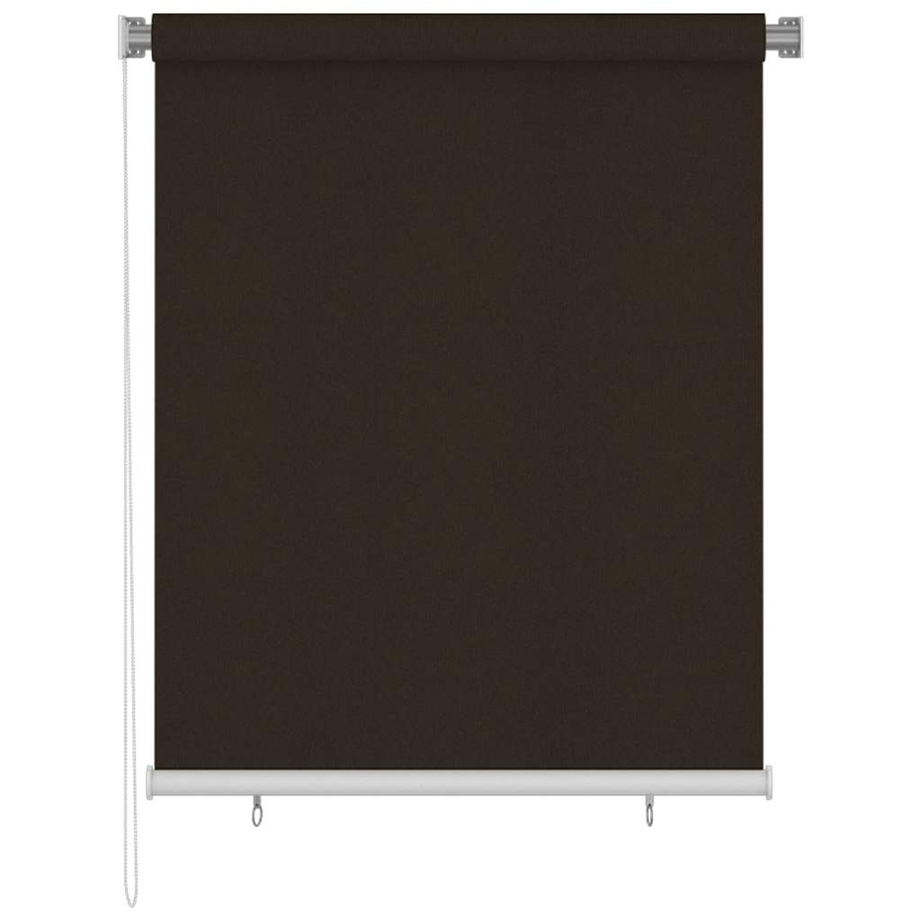 Außenrollo 125 (B)x140 (H) cm Braun