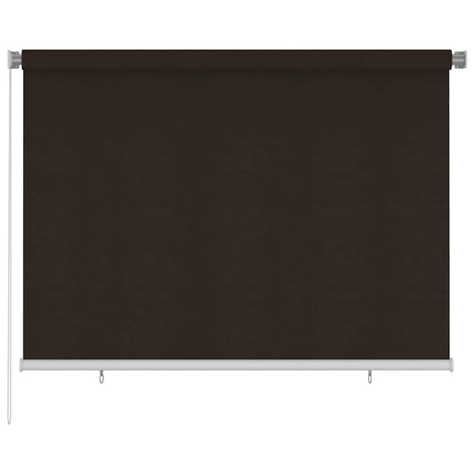 Außenrollo 205 (B) x 140 (H) cm Braun HDPE