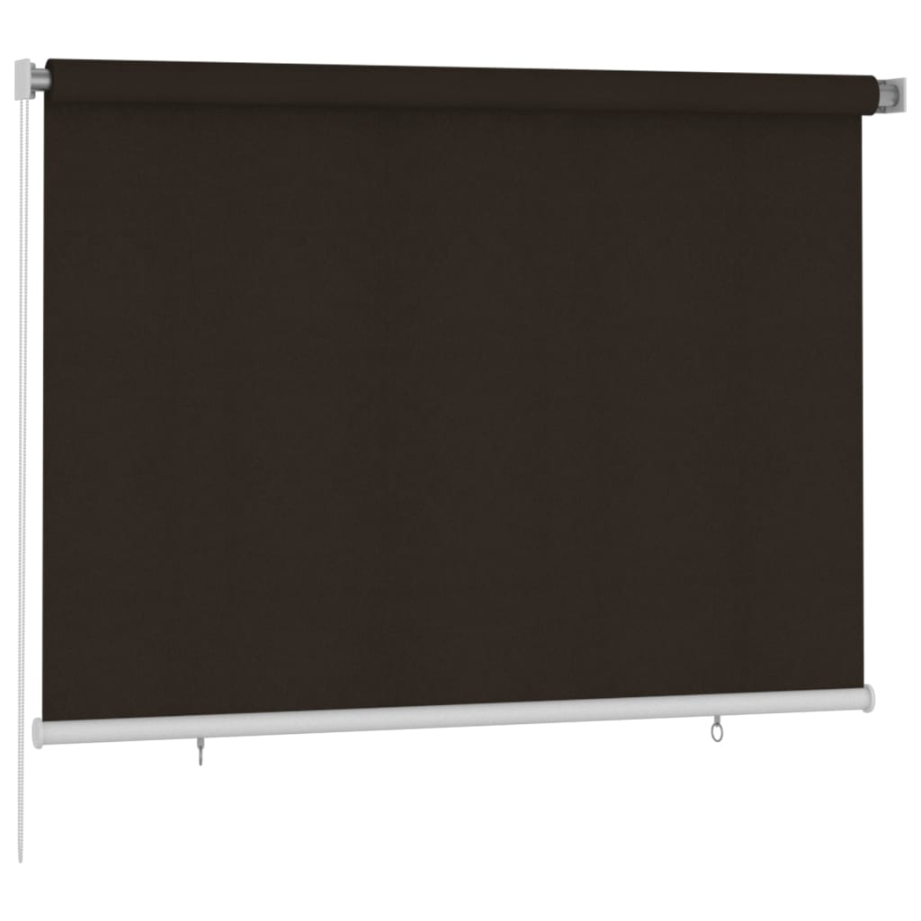 Außenrollo 200x140 cm Braun HDPE