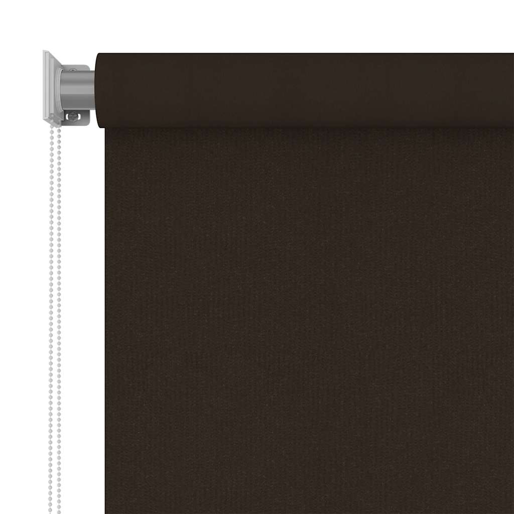 Außenrollo 205 (B) x 140 (H) cm Braun HDPE