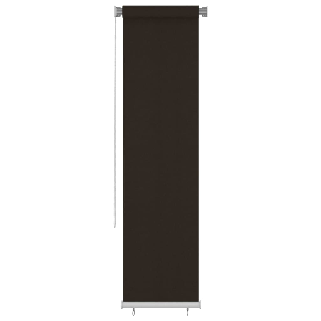 Außenrollo 65 (B) x 230 (H) cm Braun HDPE