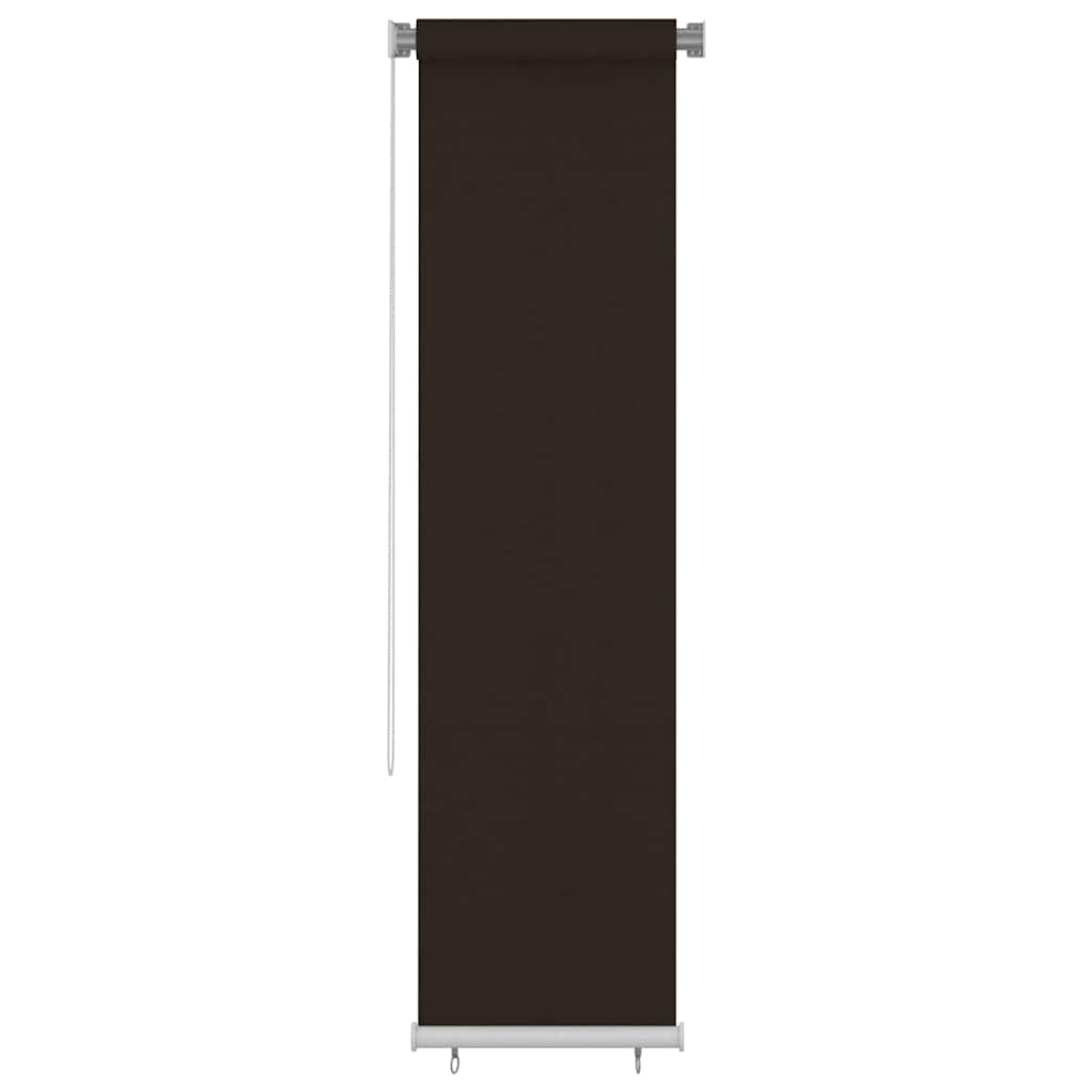 Außenrollo 65 (B)x230 (H) cm Braun HDPE
