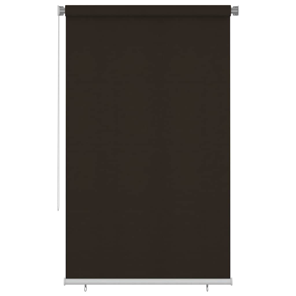 Außenrollo 145 (B)x230 (H) cm Braun HDPE