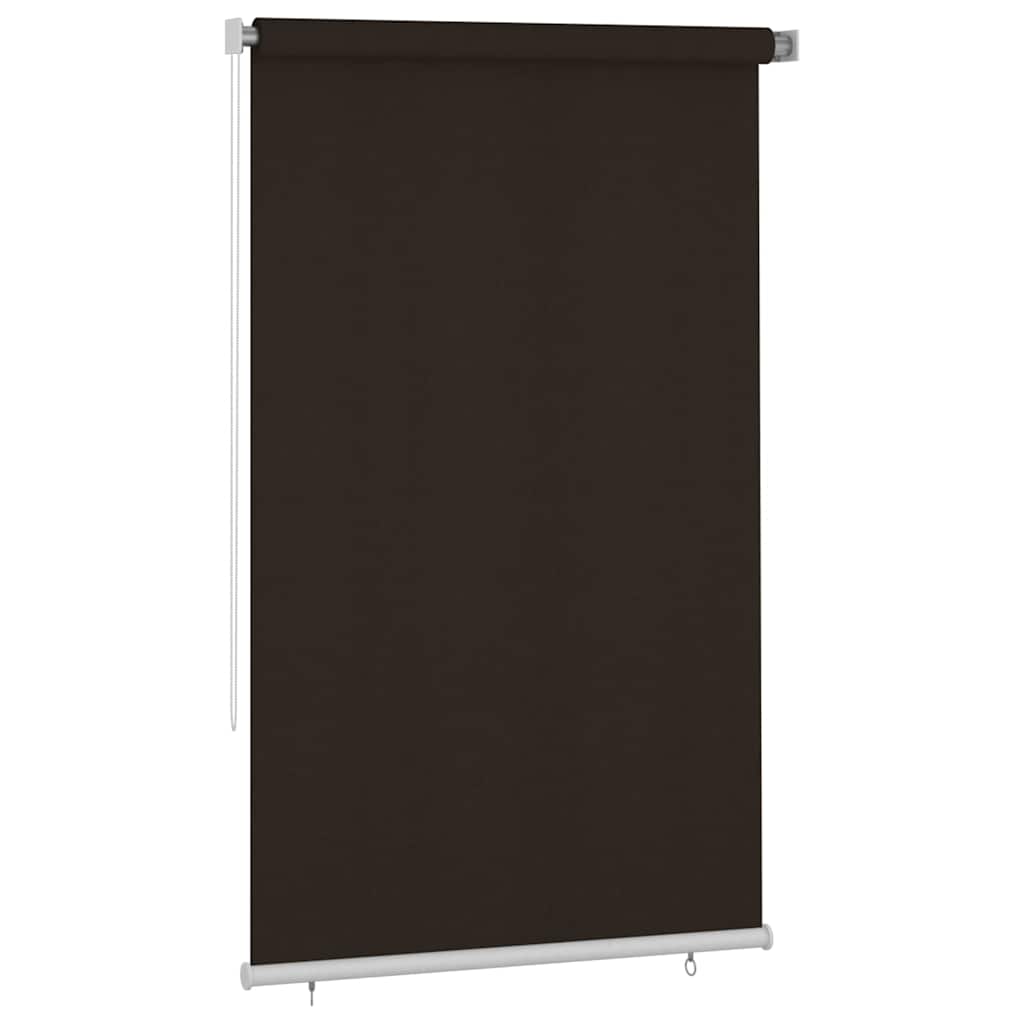 Außenrollo 145 (B)x230 (H) cm Braun HDPE
