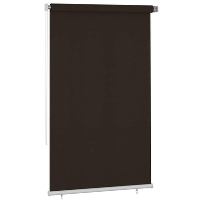 Außenrollo 145 (B)x230 (H) cm Braun HDPE