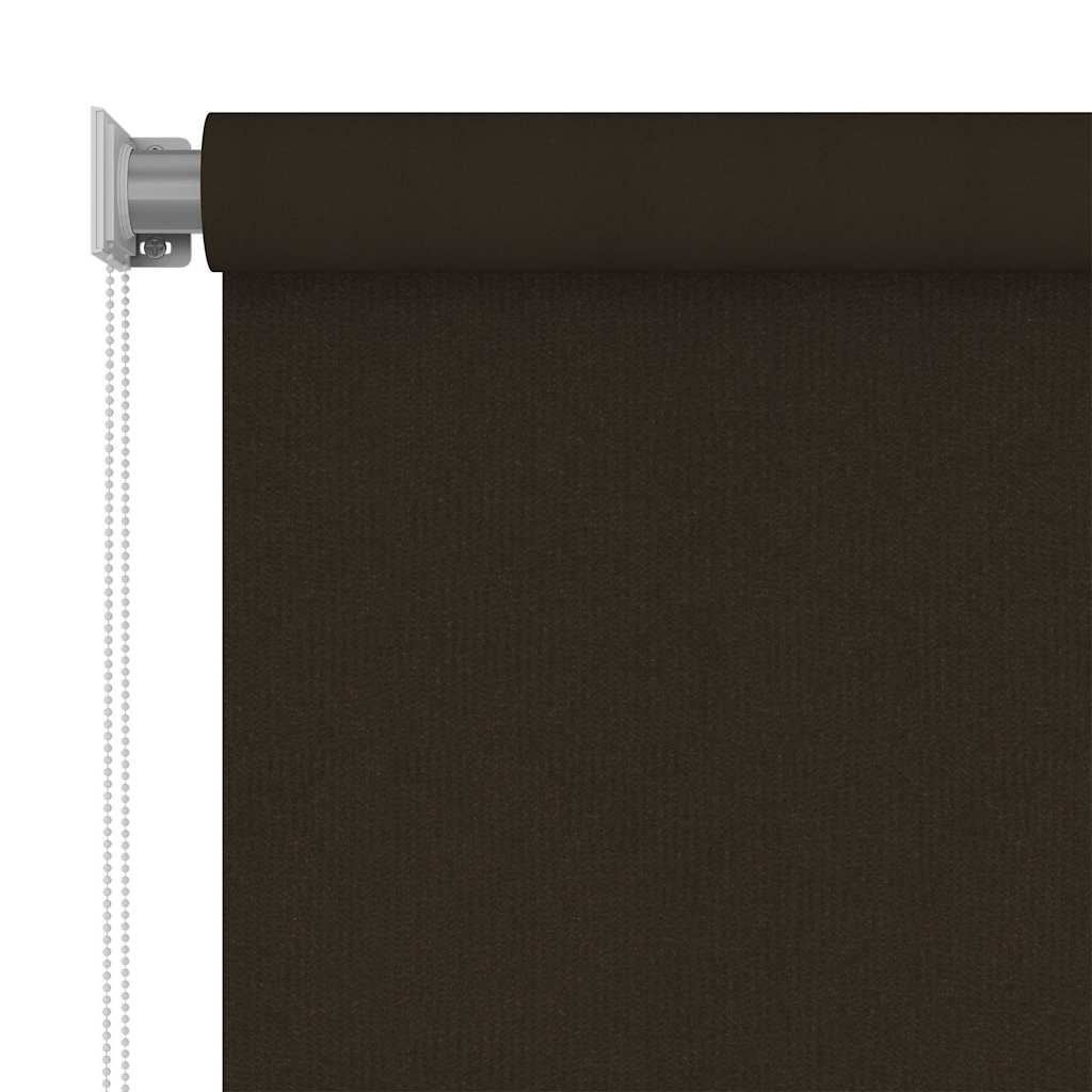 Außenrollo 145 (B)x230 (H) cm Braun HDPE