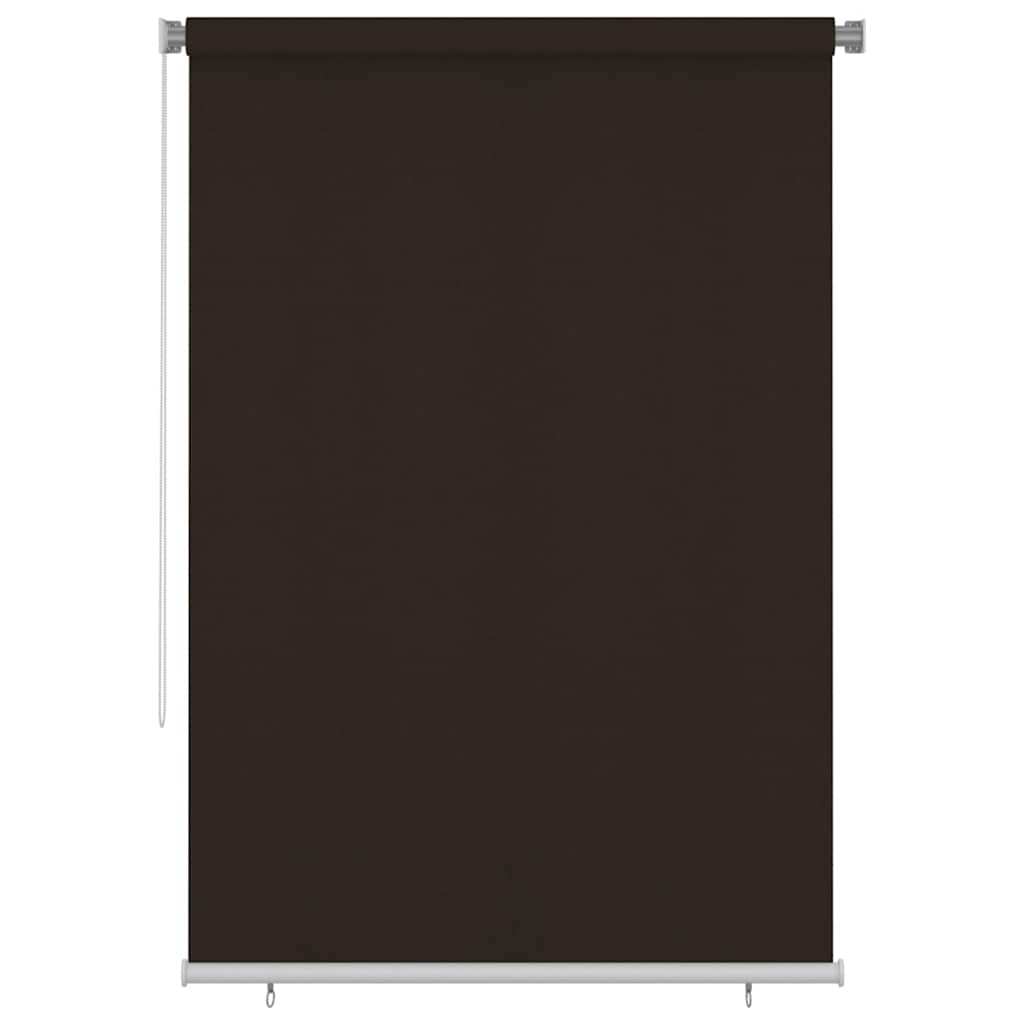 Außenrollo 165 (B) x 230 (H) cm Braun HDPE