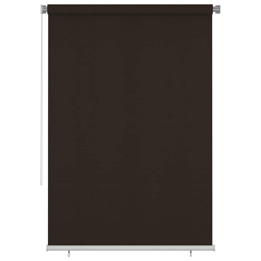 Außenrollo 165 (B)x230 (H) cm Braun HDPE