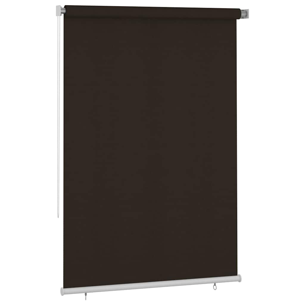Außenrollo 165 (B)x230 (H) cm Braun HDPE