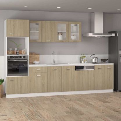 Unterschrank Lyon Sonoma-Eiche 60x46x81,5 cm Holzwerkstoff