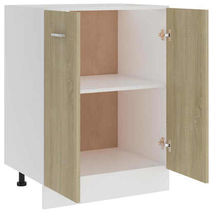 Unterschrank Lyon Sonoma-Eiche 60x46x81,5 cm Holzwerkstoff