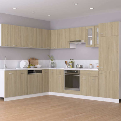 Schubunterschrank Lyon Sonoma-Eiche 30x46x81,5 cm Holzwerkstoff