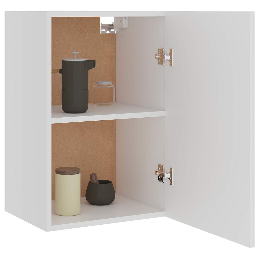 Hängeschrank Lyon Weiß 39,5x31x60 cm Holzwerkstoff