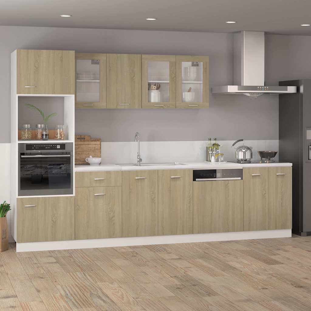 Hängeschrank Lyon Sonoma-Eiche 39,5x31x60 cm Holzwerkstoff