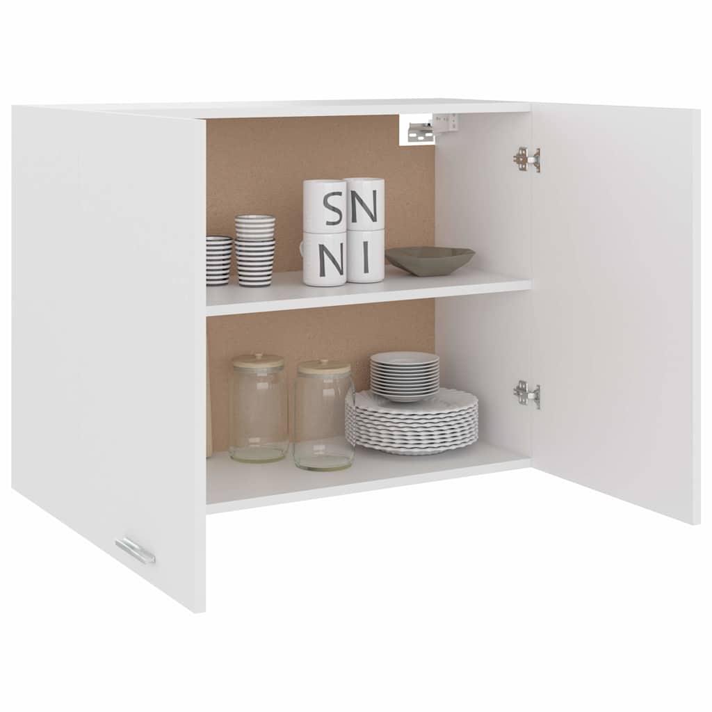 Hängeschrank Lyon Weiß 80x31x60 cm Holzwerkstoff