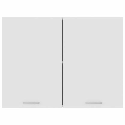 Hängeschrank Lyon Weiß 80x31x60 cm Holzwerkstoff