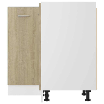 Eckunterschrank Lyon Sonoma-Eiche 75,5x75,5x81,5 cm Holzwerkstoff