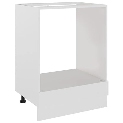 Herdumbauschrank Lyon Weiß 60x46x81,5 cm Holzwerkstoff