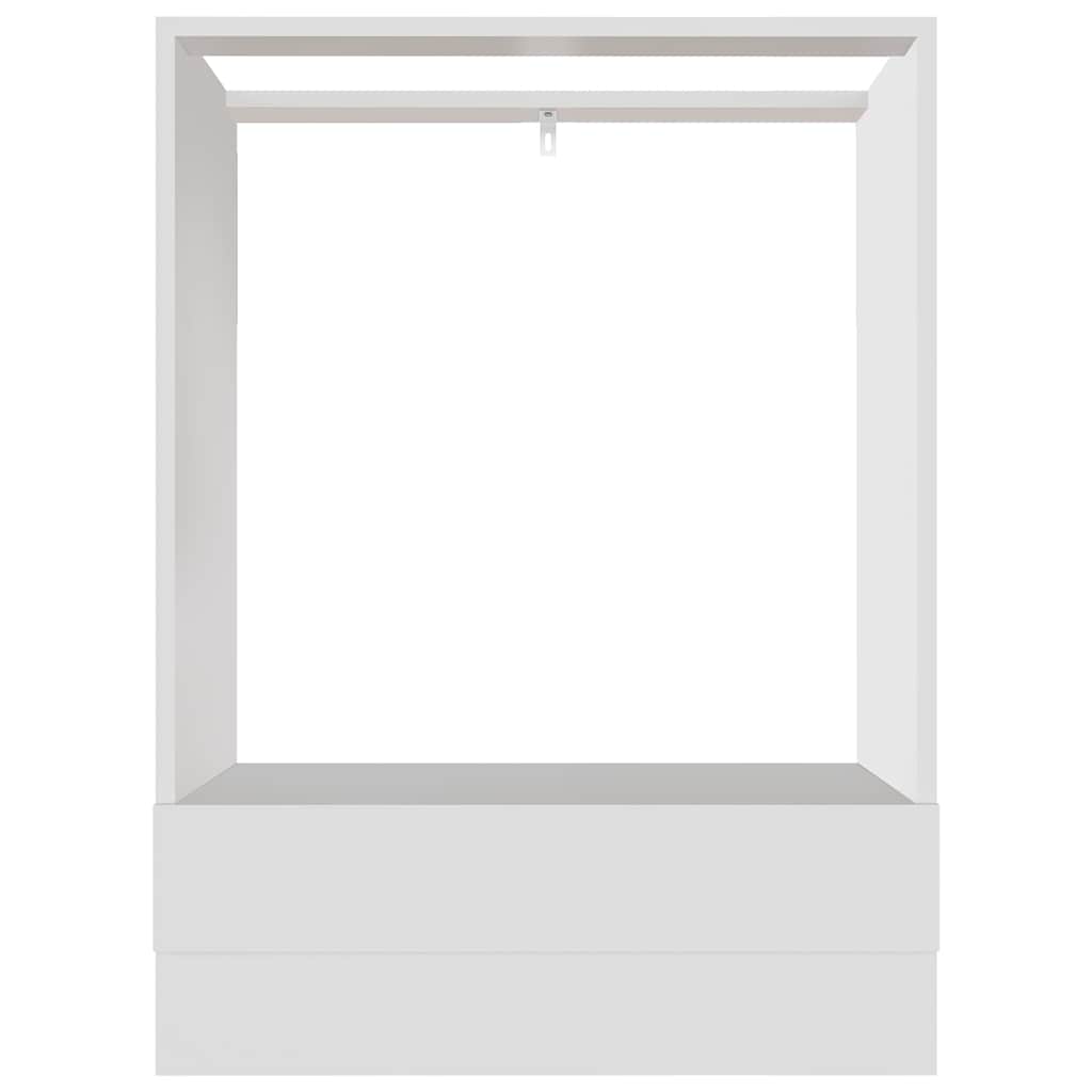 Herdumbauschrank Lyon Weiß 60x46x81,5 cm Holzwerkstoff