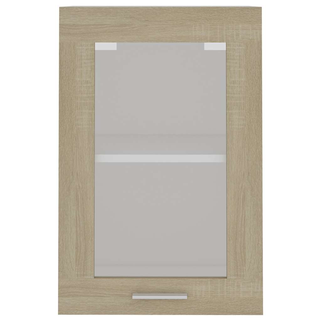 Hängeglasschrank Lyon Sonoma-Eiche 40x31x60 cm Holzwerkstoff