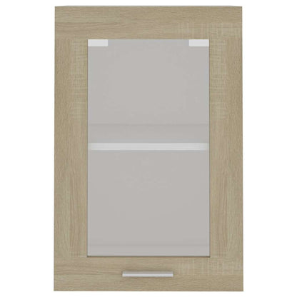 Hängeglasschrank Lyon Sonoma-Eiche 40x31x60 cm Holzwerkstoff