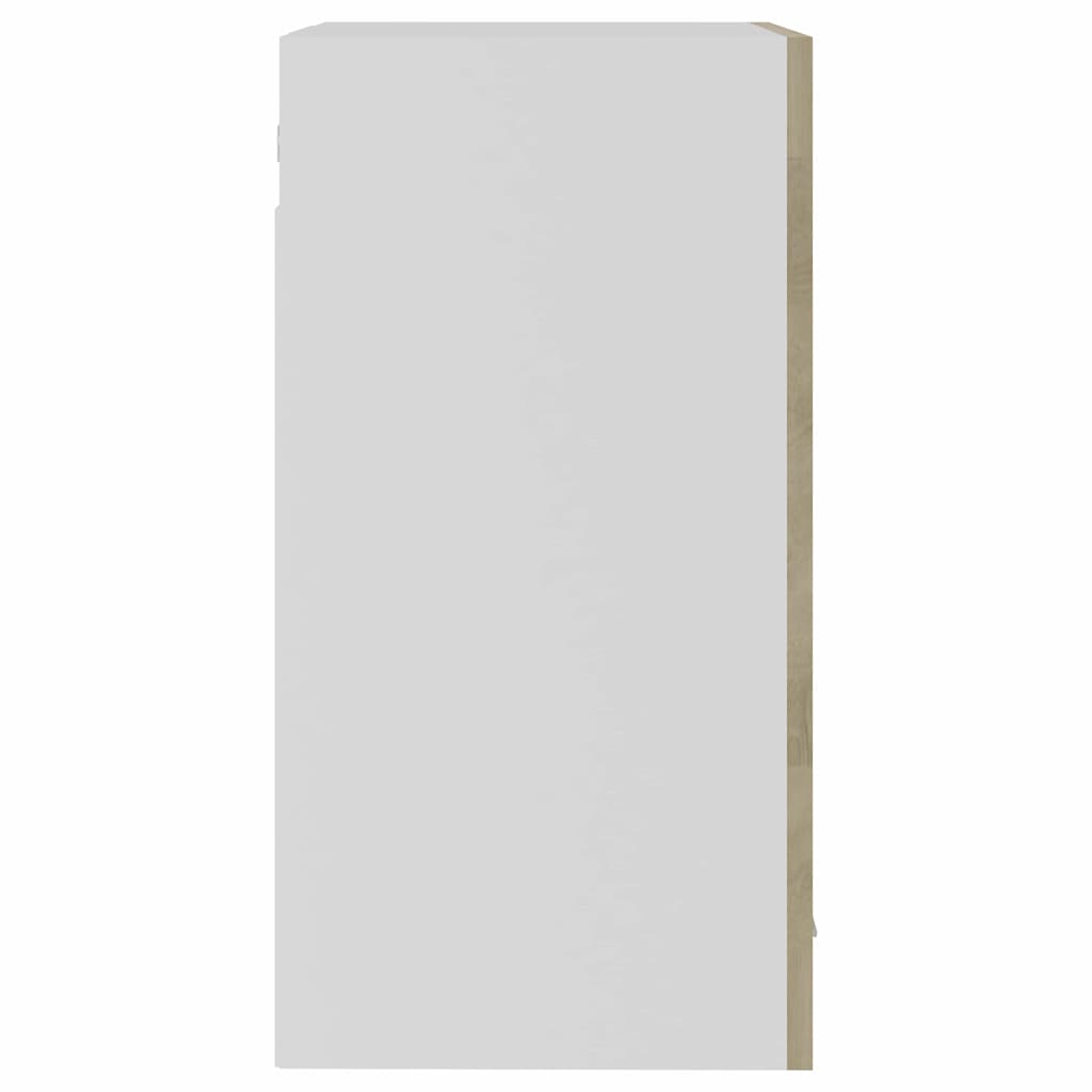 Hängeglasschrank Lyon Sonoma-Eiche 40x31x60 cm Holzwerkstoff