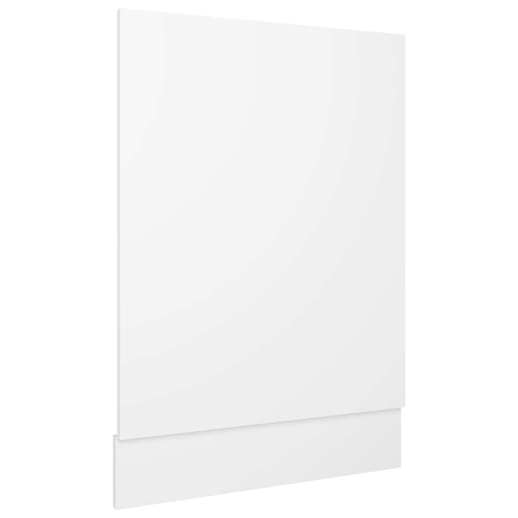 Geschirrspülerblende Lyon Weiß 45x3x67 cm Holzwerkstoff