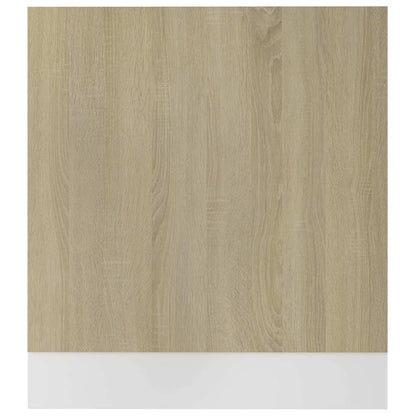 Geschirrspülerblende Lyon Sonoma-Eiche 59,5x3x67 cm Holzwerkstoff
