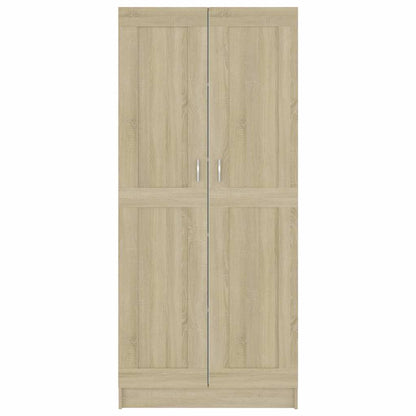 Bücherschrank Sonoma-Eiche 82,5x30,5x185,5 cm Holzwerkstoff