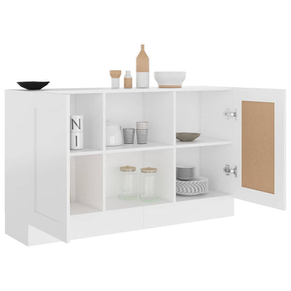 Sideboard Weiß 120x30,5x70 cm Holzwerkstoff