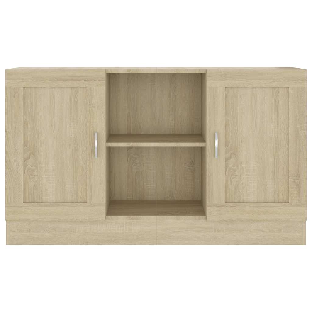 Sideboard Sonoma-Eiche 120x30,5x70 cm Holzwerkstoff