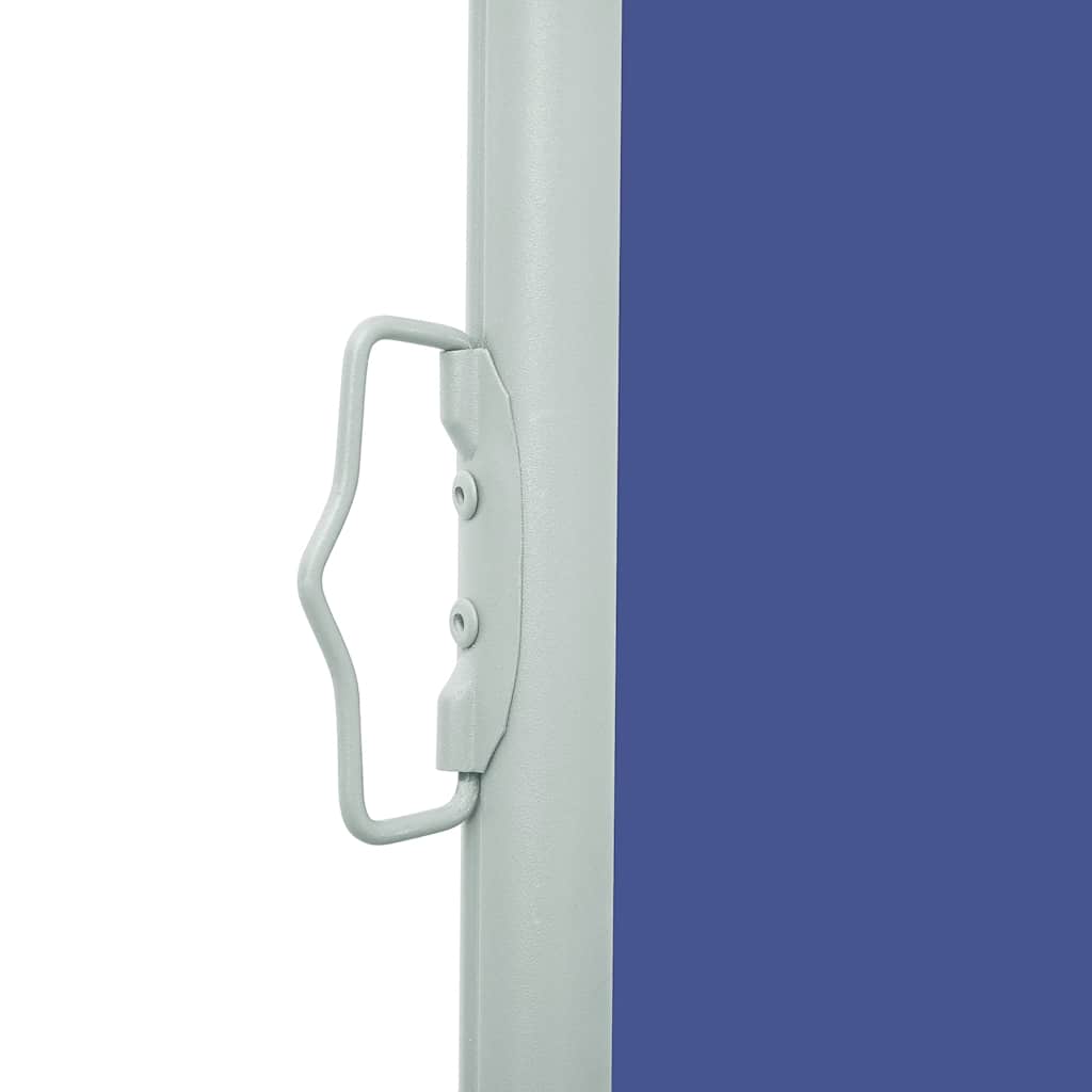 Seitenmarkise Ausziehbar 140x600 cm Blau