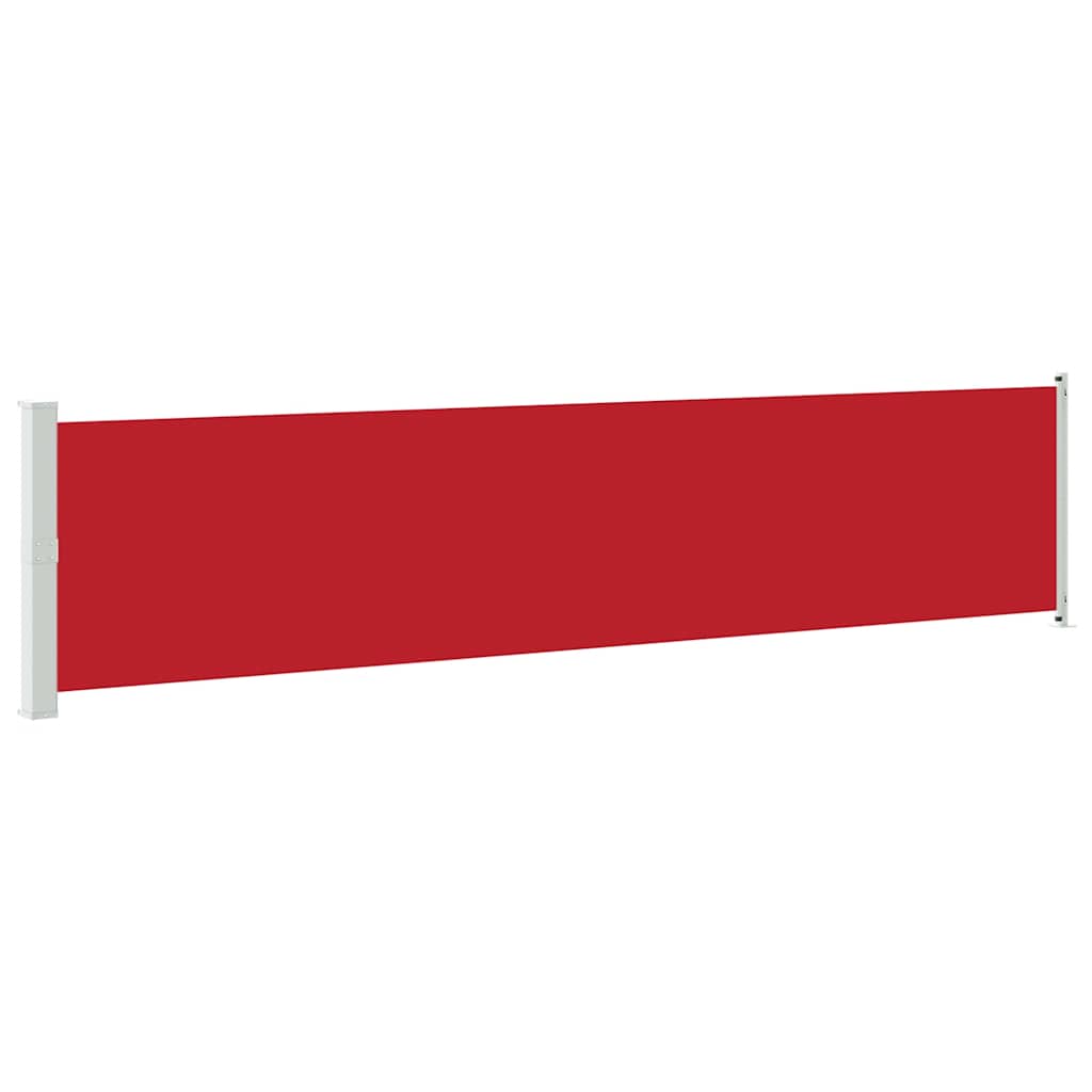 Seitenmarkise Ausziehbar 140x600 cm Rot