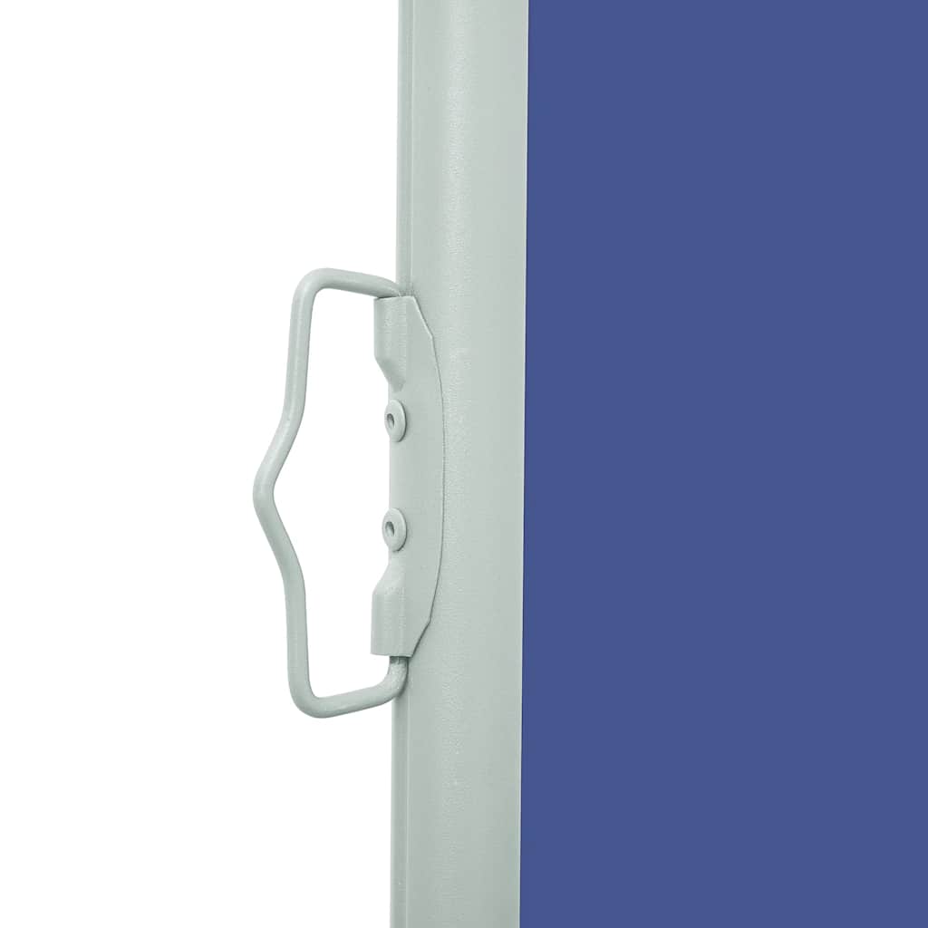 Seitenmarkise Ausziehbar 600x160 cm Blau