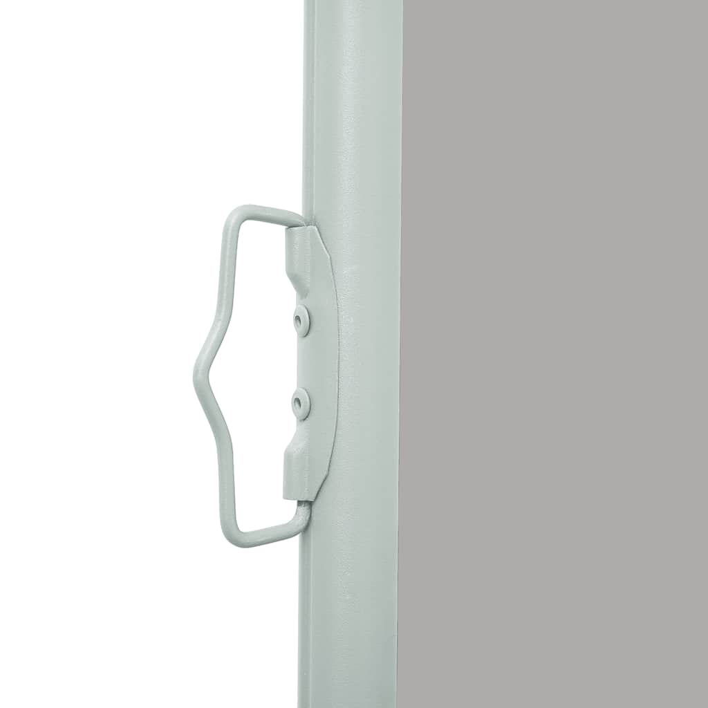 Seitenmarkise Ausziehbar 614x160 cm Grau