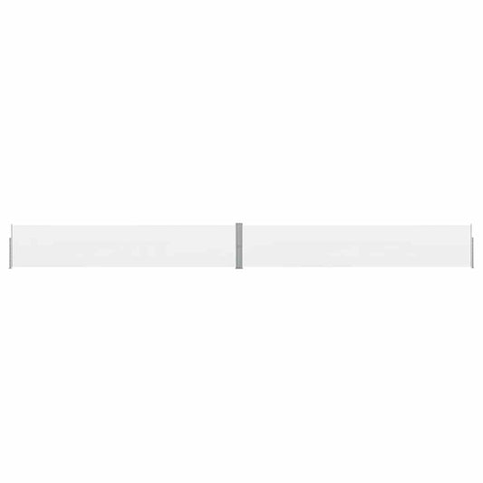 Ausziehbare Seitenmarkise 140x1200 cm Creme
