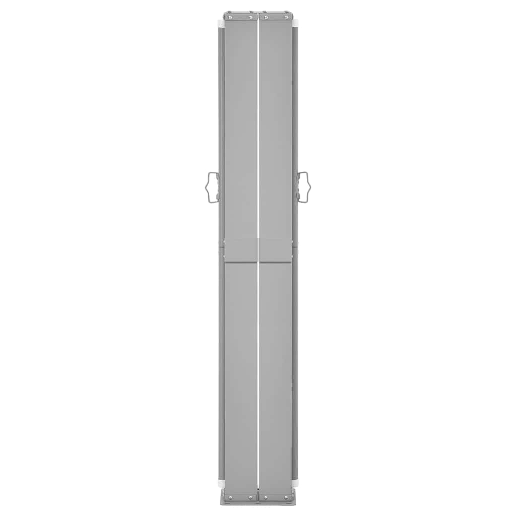 Ausziehbare Seitenmarkise 140x1200 cm Creme