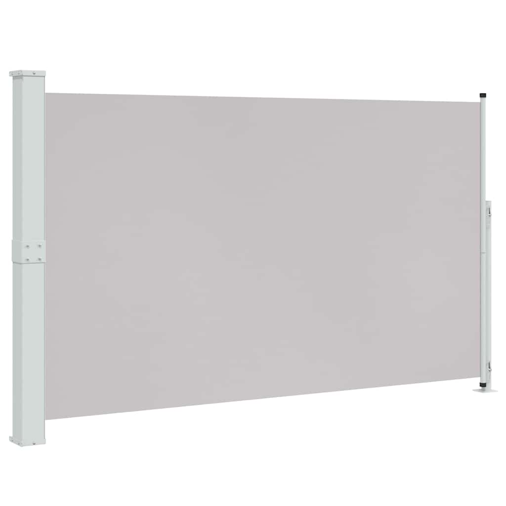 Seitenmarkise Ausziehbar 180x300 cm Grau
