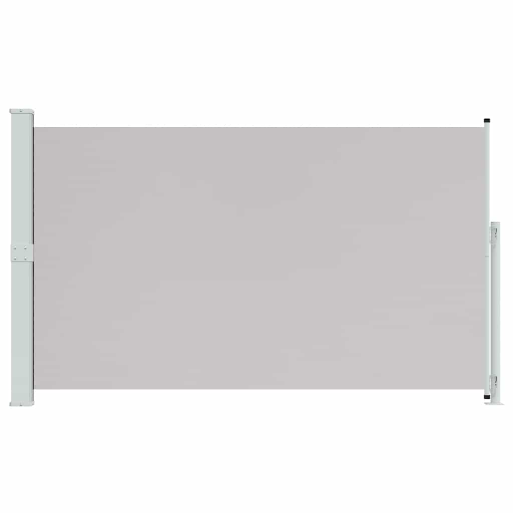 Seitenmarkise Ausziehbar 180x300 cm Grau