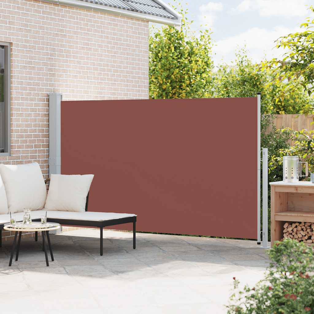 Seitenmarkise Ausziehbar 180x300 cm Braun