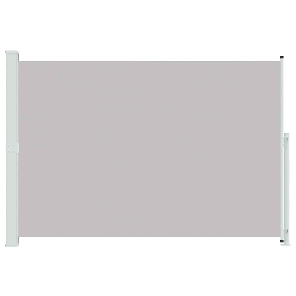 Seitenmarkise Ausziehbar 200x300 cm Grau