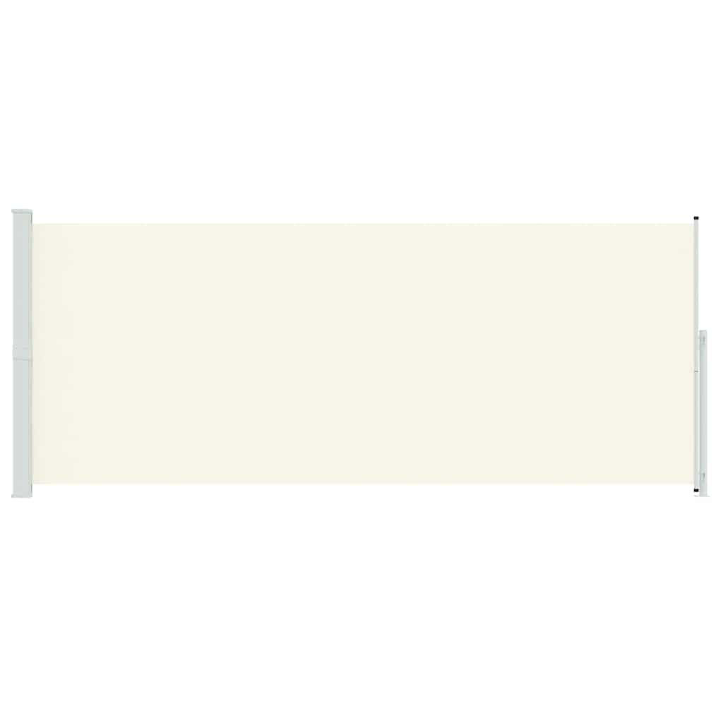 Seitenmarkise Ausziehbar 200x500 cm Creme