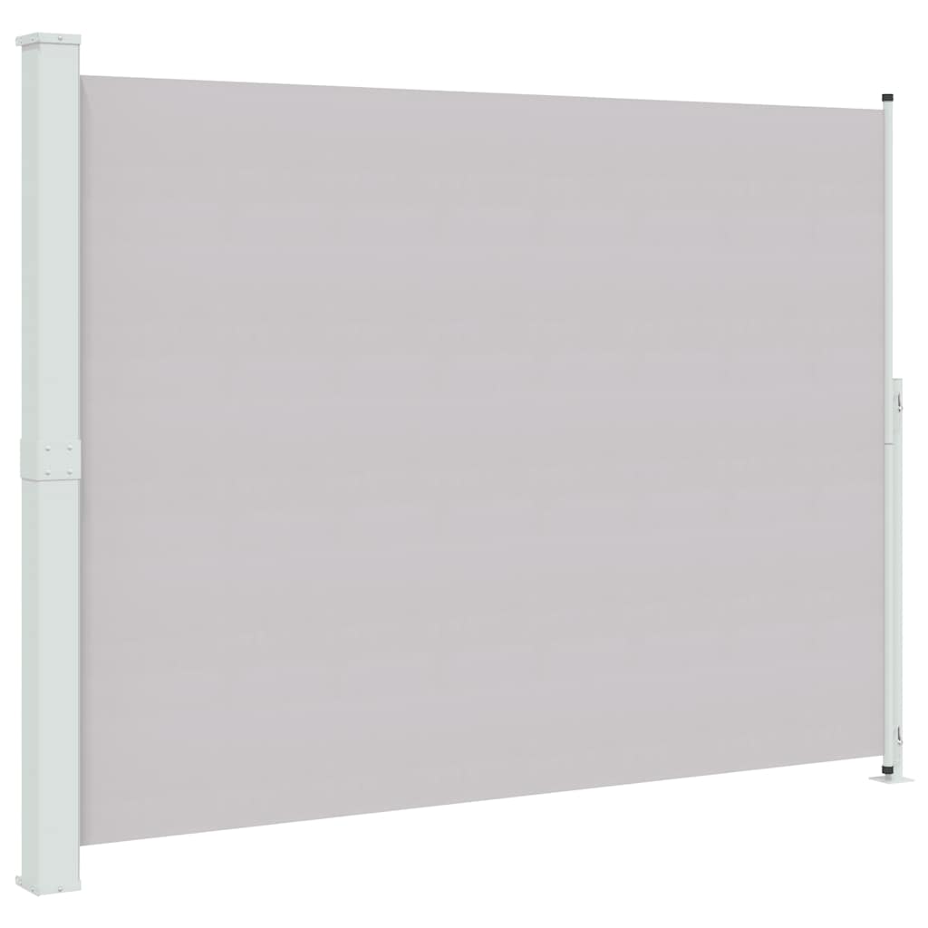Seitenmarkise Ausziehbar 220x300 cm Grau